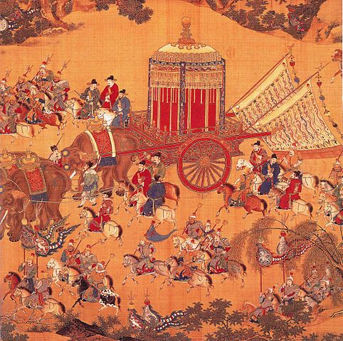 File:Detail of The Emperor's Approach, Xuande period.jpg