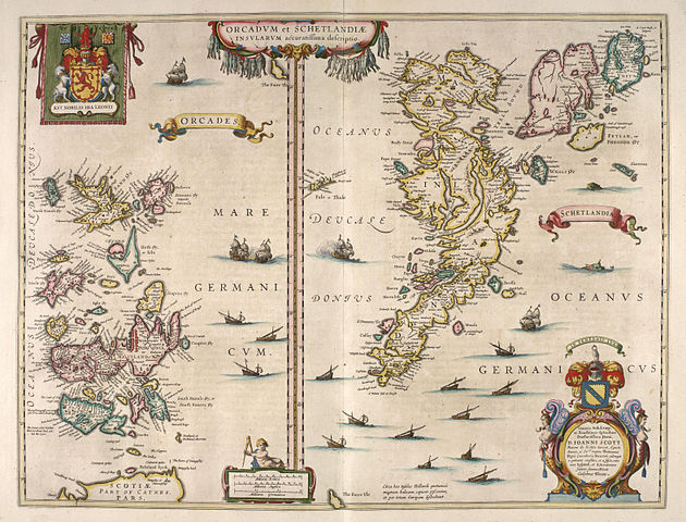 File:Blaeu - Atlas of Scotland 1654 - ORCADVM ET SCHETLANDI&AElig; - Orkney and Shetland.jpg