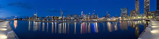 File:Melbourne Docklands - Yarras Edge - marina panorama.jpg
