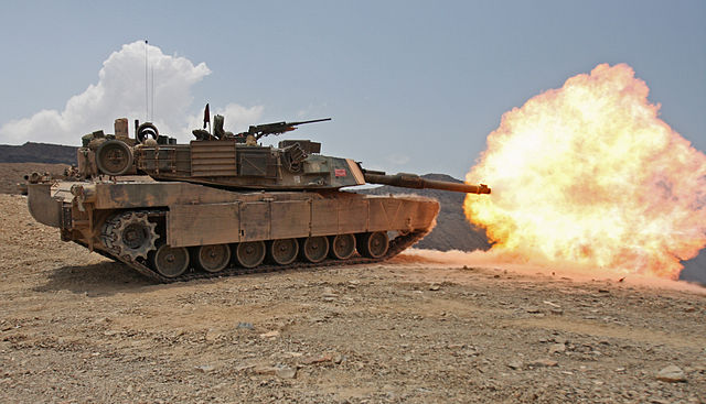 File:Firing M1A1 tank in Djibouti.jpg