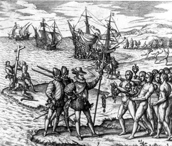 File:Columbus landing on Hispaniola adj.jpg