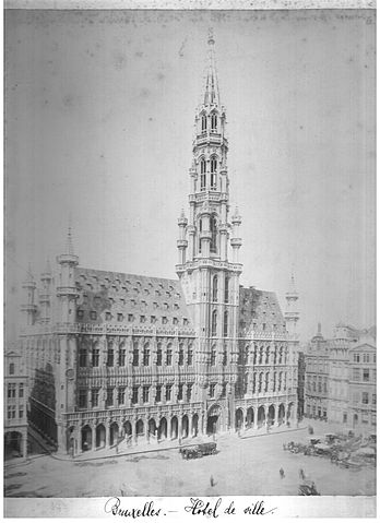File:Brussels Town Hall - cca 1880.jpg