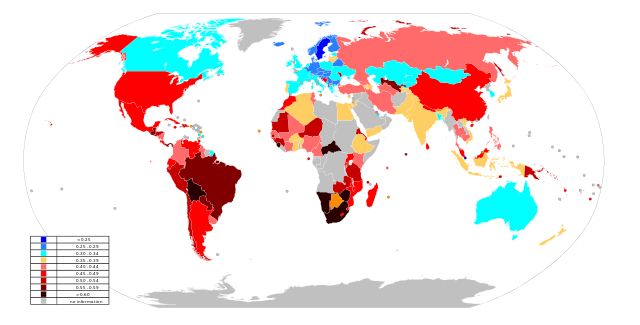 File:Gini Coefficient World CIA Report 2009.svg