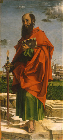 File:Bartolomeo Montagna - Saint Paul - Google Art Project.jpg