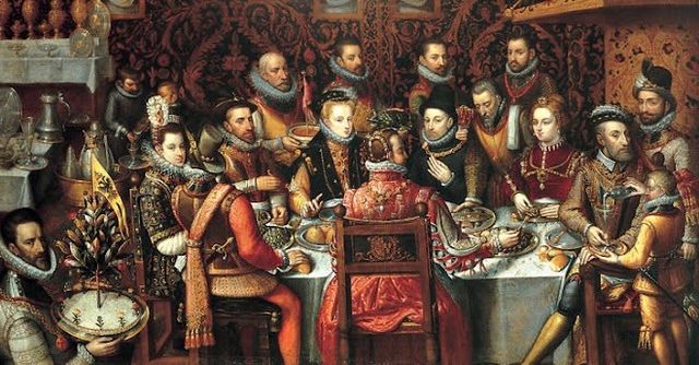 File:S&aacute;nchez Coello Royal feast.jpg