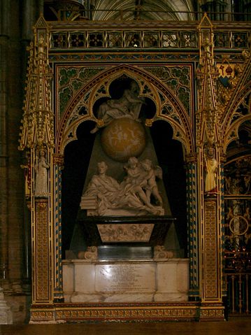 File:Isaac Newton grave in Westminster Abbey.jpg