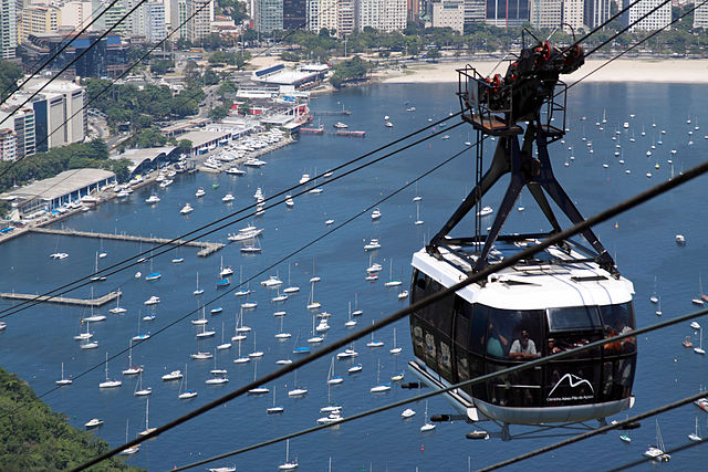 File:Bondinho chegando no P&atilde;o de A&ccedil;&uacute;car.JPG