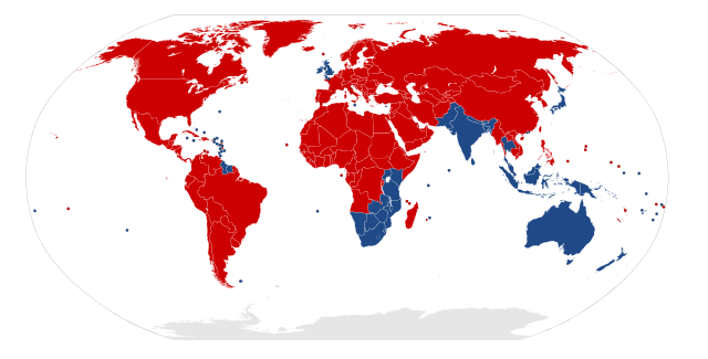 File:Countries driving on the left or right.svg