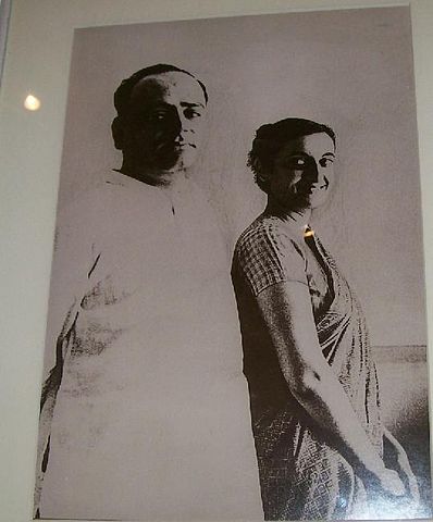 File:Feroze and Indira Gandhi.JPG