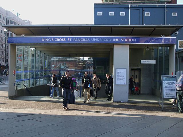 File:King's Cross St Pancras tube stn Euston Rd NE entrance.JPG