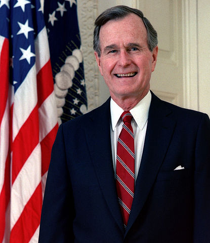 File:George H. W. Bush, President of the United States, 1989 official portrait.jpg