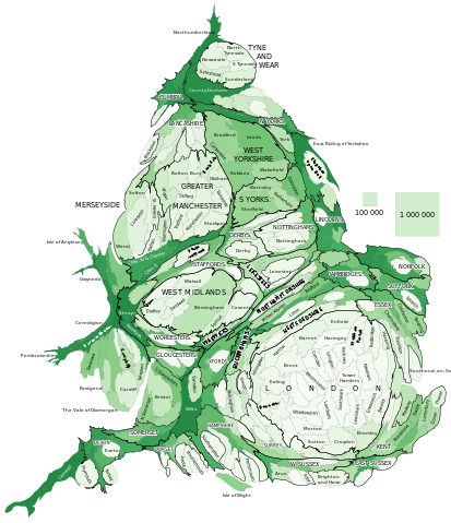 File:England and Wales population cartogram districts.svg