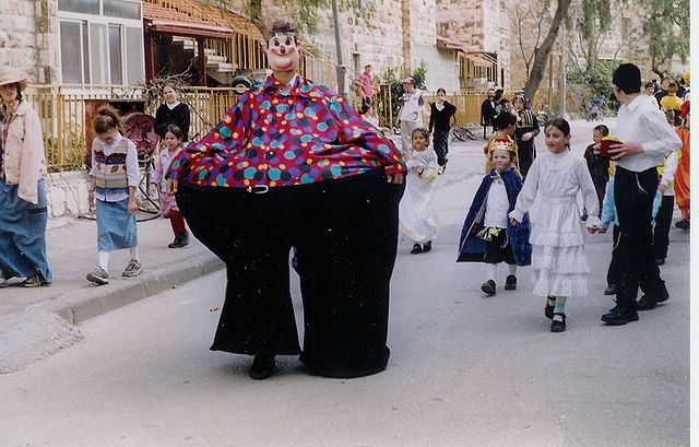File:Jerusalem Purim street scene.jpg