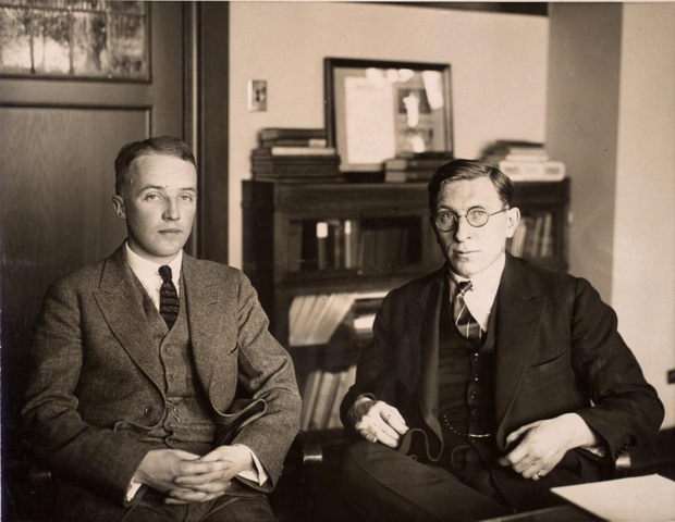 File:C. H. Best and F. G. Banting ca. 1924.png