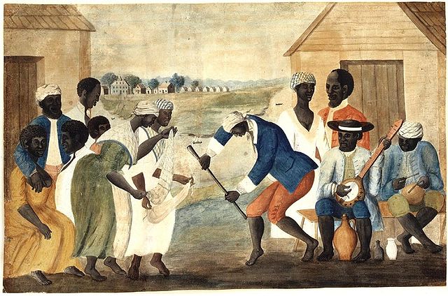 File:Slave dance to banjo, 1780s.jpg