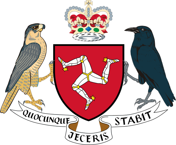File:Coat of arms of the Isle of Man.svg