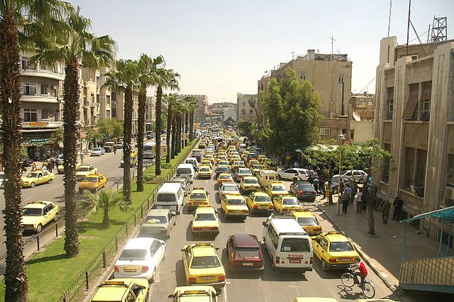 File:Traffic at Damascus streets.jpg