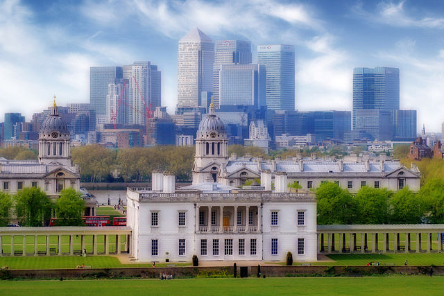 File:Greenwich Park and Canary Wharf.jpg