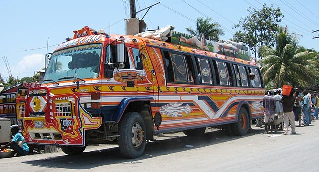 File:Tap tap public transportation Haiti.jpg