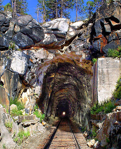 File:Donner Pass Summit Tunnel West Portal.jpg