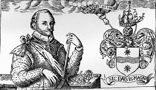 File:Sir Francis Drake And His Coat Of Arms.gif