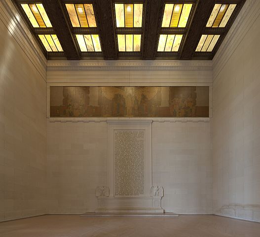 File:Lincoln Memorial (south wall interior).jpg