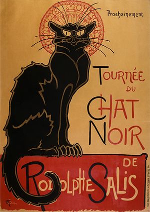 Th&eacute;ophile-Alexandre Steinlen - Tourn&eacute;e du Chat Noir de Rodolphe Salis (Tour of Rodolphe Salis' Chat Noir) - Google Art Project.jpg