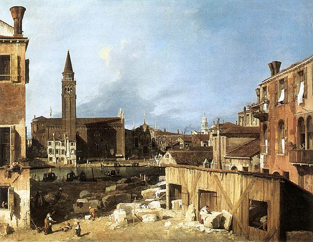 File:Giovanni Antonio Canal, il Canaletto - The Stonemason's Yard - WGA03867.jpg