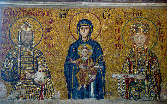 File:Istanbul 2009 Comnenus Mosaics.JPG