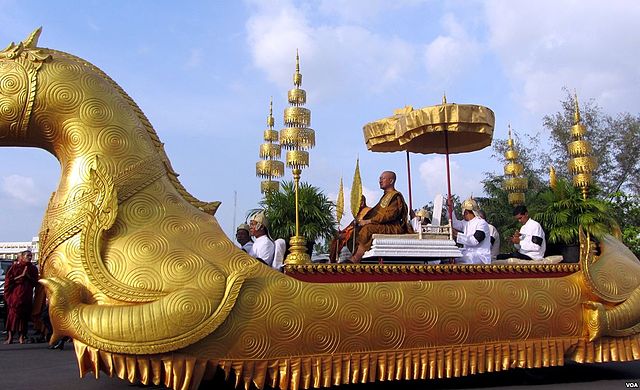 File:King Norodom Sihanouk's funeral procession 01.jpg