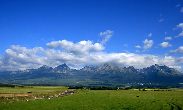 File:View of the High Tatra Mountains.jpg