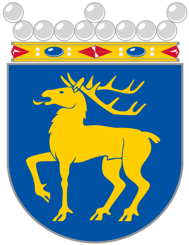 File:Coat of arms of &Aring;land.svg