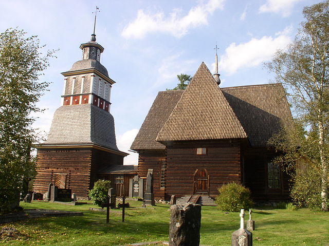 File:Pet&auml;j&auml;vesi Old Church from south.JPG