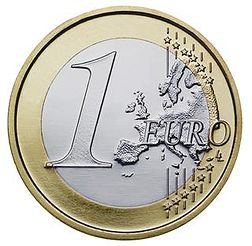 &euro;1 coin
