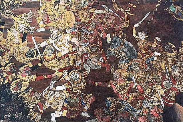 File:Wat phra keaw ramayana fresco.jpg