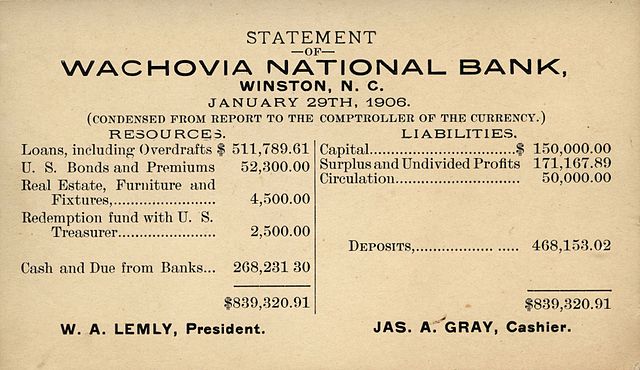 File:Wachovia National Bank 1906 statement.jpg