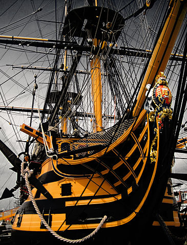 File:HMS Victory - bow.jpg