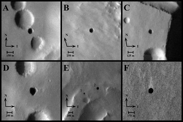 File:Mars caves from NASA orbiters.jpg