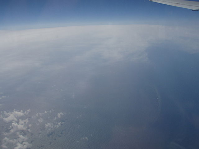 File:Atlantic Ocean from the airplane.jpg