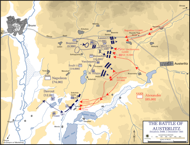 File:Battle of Austerlitz - Situation at 0900, 2 December 1805.gif
