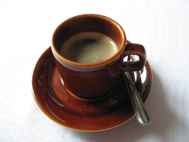 File:Brown cup of coffee.jpg