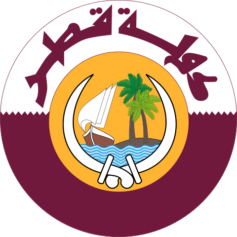 File:Emblem of Qatar.svg