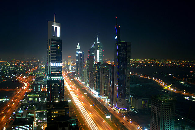 File:Dubai night skyline.jpg