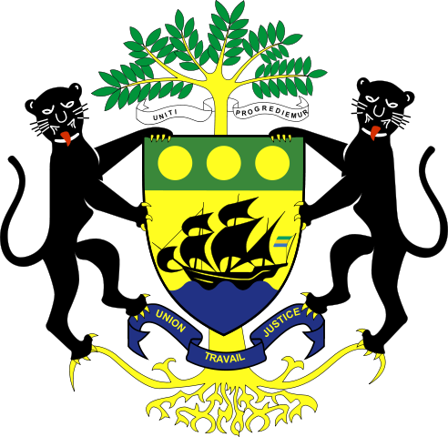 File:Coat of arms of Gabon.svg