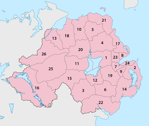 File:Northern Ireland - Local Government Districts.png