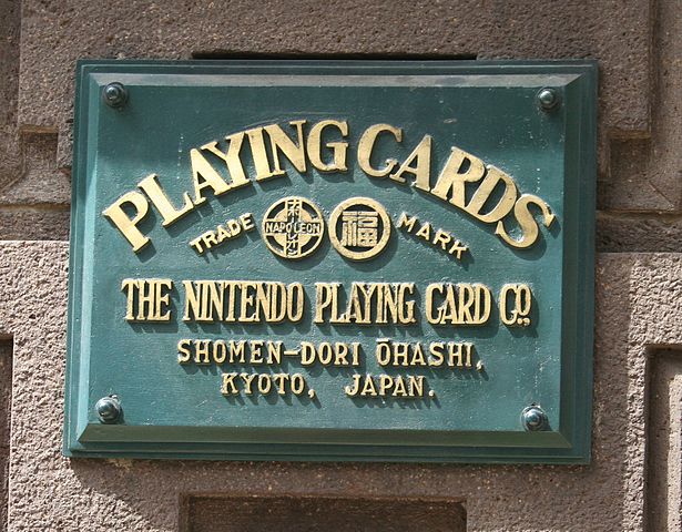 File:Nintendo former headquarter plate Kyoto.jpg