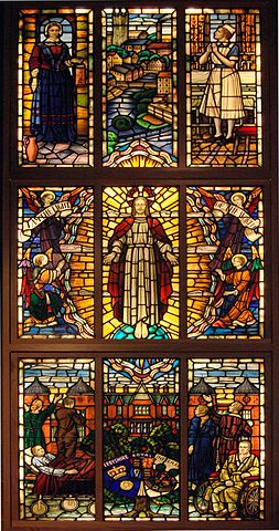 File:Derby DRI stained glass window at St Peters squared.JPG