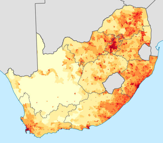 File:South Africa 2011 population density map.svg