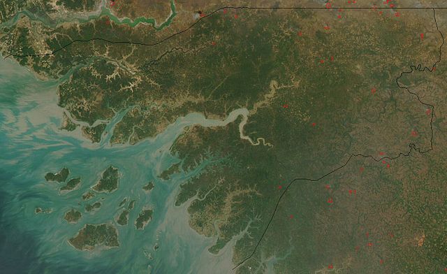 File:Satellite image of Guinea-Bissau in January 2003.jpg