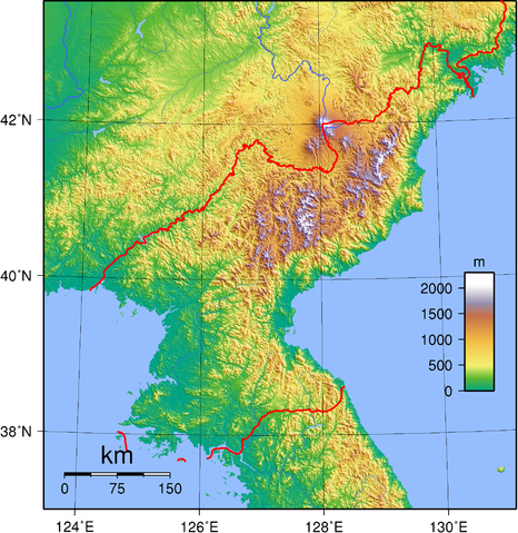 File:North Korea Topography.png